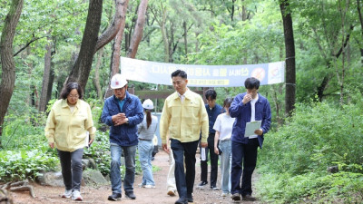 안양시, 여름철 우기 대비 산림휴양시설 집중안전점검 실시